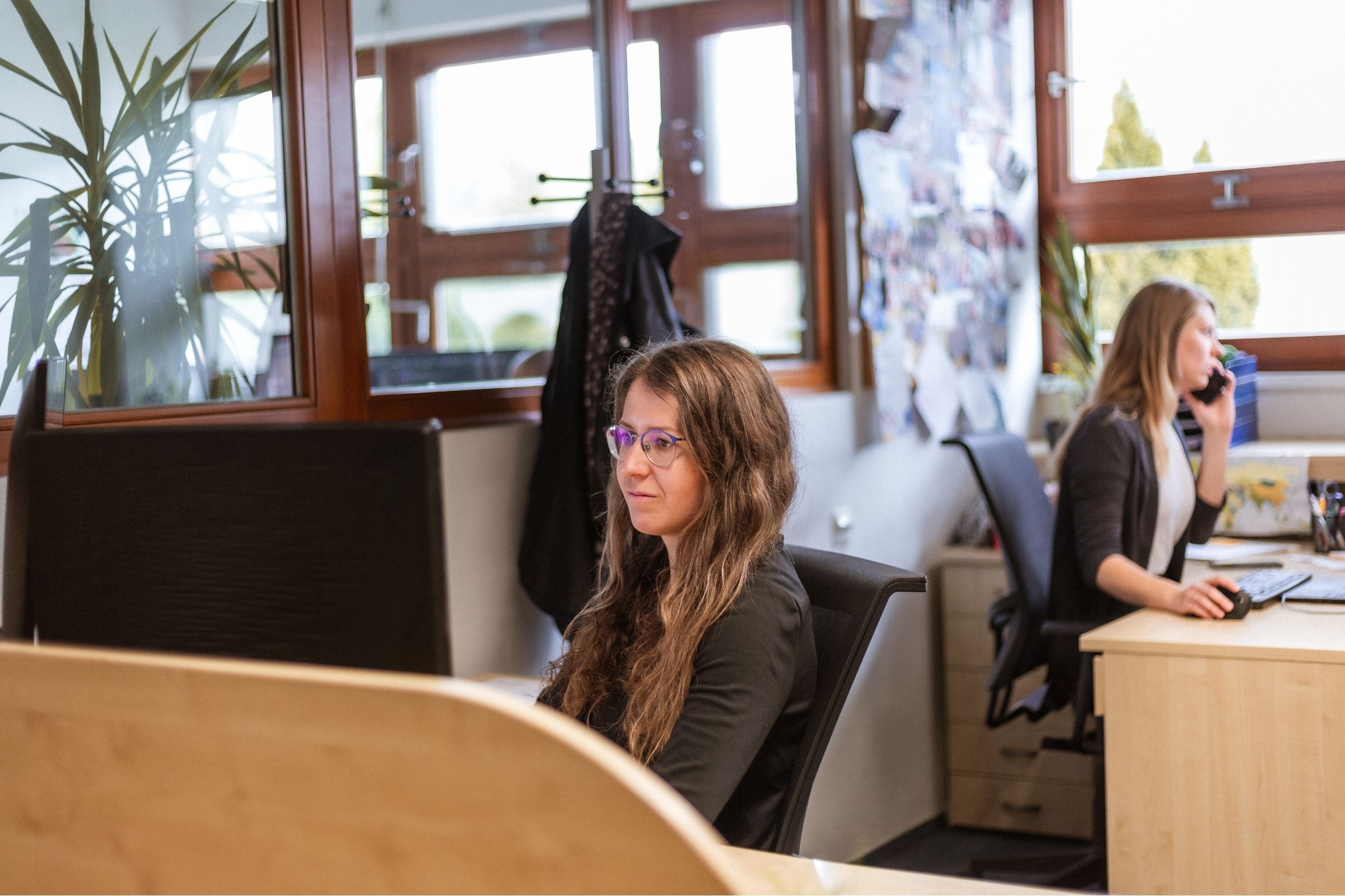 Project managers at the office